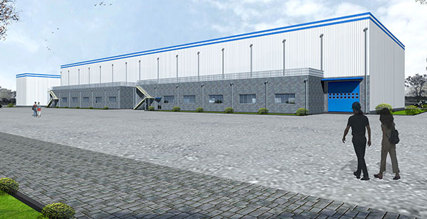 INNOPLAS Industrial Park Power Station Steel Structure Project (Ogun State, Nigeria)