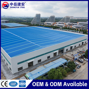 Custom Prefabricated Steel Structure Warehouse with Insulated Panel