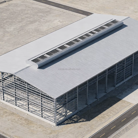 Professional Heavy Duty Steel Structure Processing Factory For Industrial Buildings Steel Workshop & Warehouse