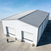 Custom Design Heavy Steel Structure Warehouse With Welding & Cutting Services Fast Installation For Steel Workshop