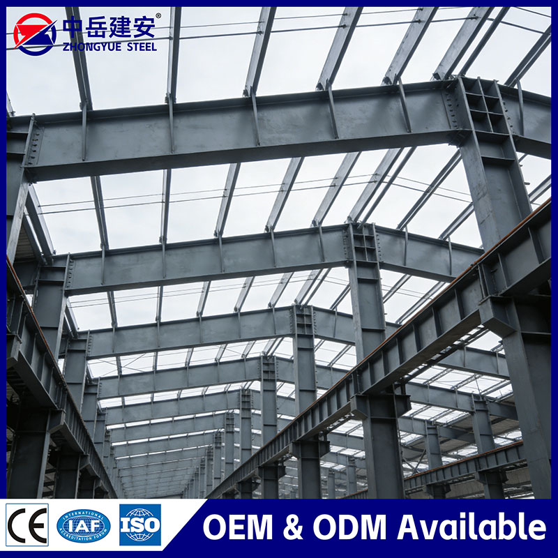 Prefabricated Steel Warehouse Installation