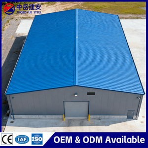 Custom Prefabricated Steel Structure Warehouse with Insulated Panel