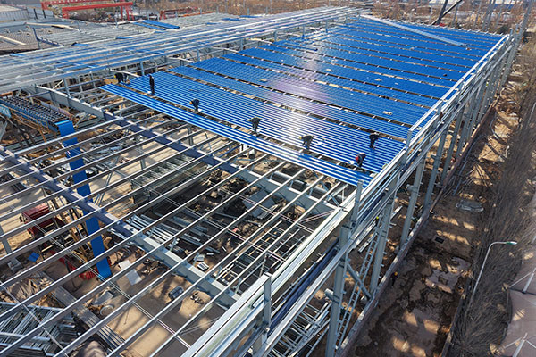 European Client’s Custom Steel Structure Building Ready for Shipment