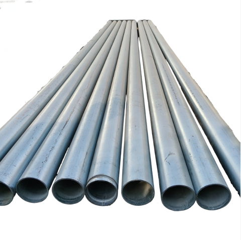 SAE 1008 Galvanized Steel Pipe ASTM A53 Schedule 40/80 55mm Hot Dipped Pre Galvanized Steel Tube ERW Technique For Drill Pipe 6m