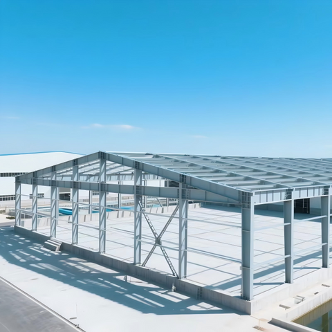 Modern Design Prefabricated Steel Structure For Construction Price For Warehouse Workshop School Or Mall