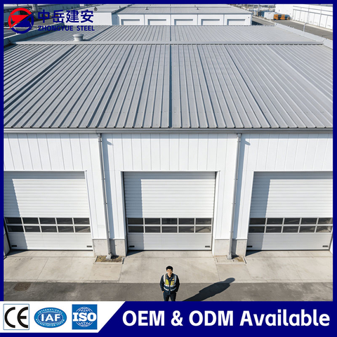 Wind Resistant Prefab Metal Warehouse For South America Project