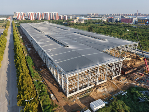 Steel Structure Heavy CNC Cutting & Drilling Processing For Steel Workshop With Welding And Bending Services